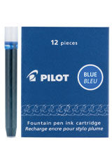 Blue Pilot IC-100(12pk) Cartridge Fountain Pen Ink