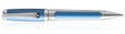 Tibaldi Bentley GT Ballpoint Pens in Silverlake Blue