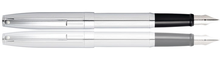 Chrome Sheaffer Sagaris Fountain Pens