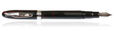 Noodlers Ahab Fountain Pens in Cardinal Darkness