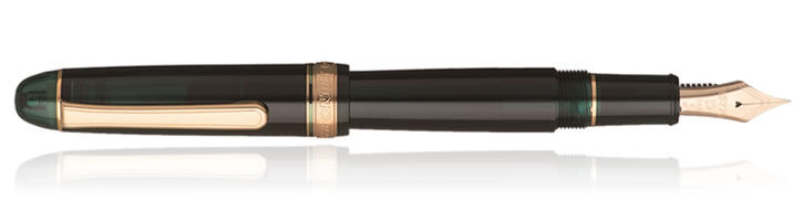 Laurel Green Platinum 3776 Century Fountain Pens