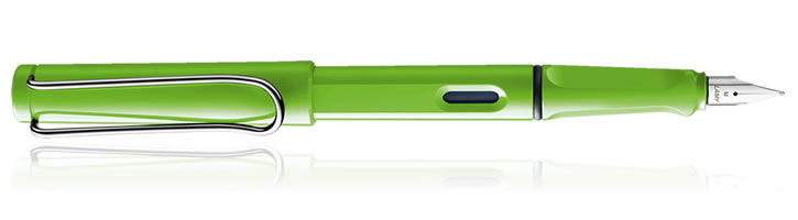 Green Lamy Safari Fountain Pens