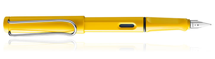 Yellow Lamy Safari Fountain Pens