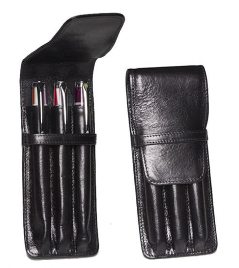 Aston Leather 10 Pen Case Review - Leather Pen Case - Pen Chalet