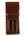 Aston Leather Triple Pen Carrying Cases in Cognac