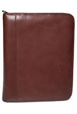 Brown Aston Leather Collector's 20 Pen Carrying Cases