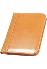 Tan Aston Leather Collector's 20 Pen Carrying Cases