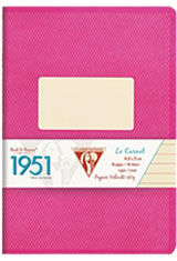 Raspberry Clairefontaine 1951(48 Sheets) Memo & Notebooks