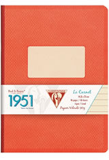 Red Coral Clairefontaine 1951(48 Sheets) Memo & Notebooks