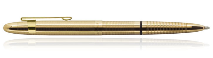 Lacquered Brass w/ Clip Fisher Space Pen Bullet Ballpoint Pens