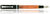 Conklin Duragraph Fountain Pens in Orange Nights