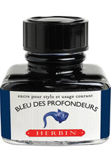 Bleu des Profondeurs J Herbin Bottled Ink(30ml) Fountain Pen Ink