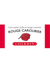 Rouge Caroubier J Herbin Bottled Ink(30ml) Fountain Pen Ink