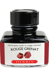 Rouge Grenat J Herbin Bottled Ink(30ml) Fountain Pen Ink