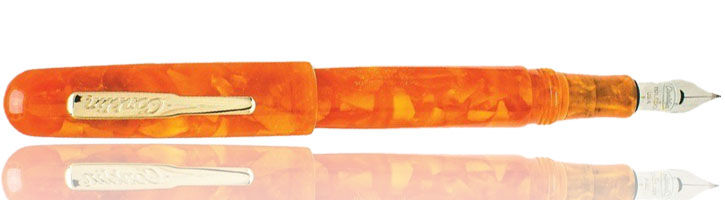 Sunburst Orange Conklin All American Fountain Pens