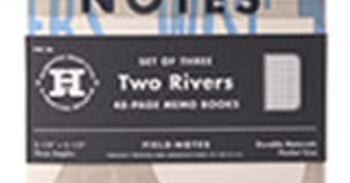 Field Notes Two Rivers Memo Books & Notebooks