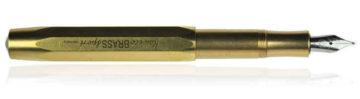 Kaweco Brass Sport Fountain Pen with Optional Clip - Brass