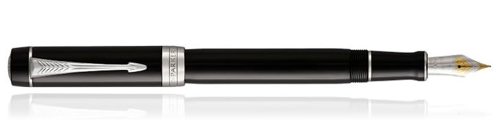 Black CT Parker Duofold International Fountain Pens
