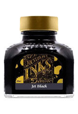 Jet Black Diamine Bottled Ink(80ml) Fountain Pen Ink