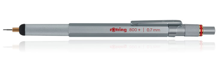 Silver - 0.7mm Rotring 800+ Mechanical Pencils