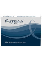 Mysterious Blue Waterman International Long Cartridge(8pk) Fountain Pen Ink