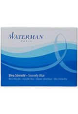 Serenity Blue Waterman International Long Cartridge(8pk) Fountain Pen Ink