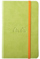 5-1/2 X 8-1/4 - Anise/Lined Rhodia Rhodiarama Memo & Notebooks