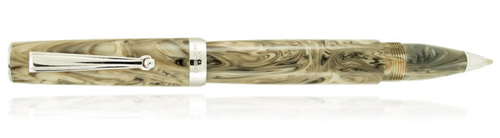 Ivory Marble Delta Intesa Rollerball Pens