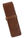 Aston Leather 2 Pen Box Pen Carrying Cases in Squared Cognac