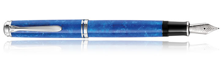 Pelikan Souveran M805 Vibrant Blue Fountain Pens