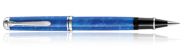 Vibrant Blue Pelikan Souveran R805 Vibrant Blue Rollerball Pens