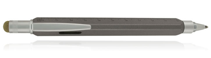 Platinum Grey Monteverde Tool 60 Ballpoint Pens