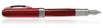 Visconti Rembrandt Calligraphy Set Fountain Pens in Red