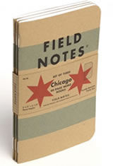 Chicago Edition Field Notes Chicago Edition Memo & Notebooks