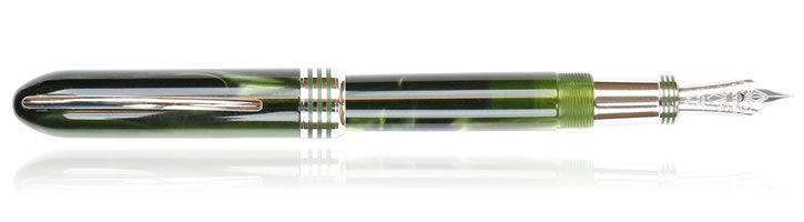 Green Lapetus Visconti Saturno Fountain Pens