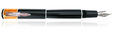 Delta Icon Fountain Pens in Orange