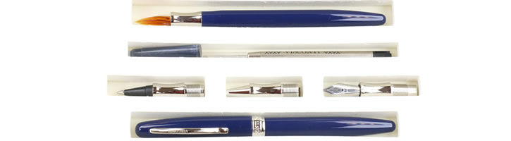 Blue Visconti Art of Writing Set Fountain Pens