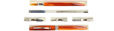 Visconti Art of Writing Set Fountain Pens in Orange