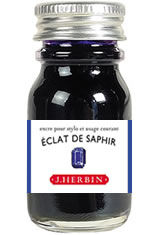 Eclat de Saphir J Herbin Bottled Ink(10ml) Fountain Pen Ink