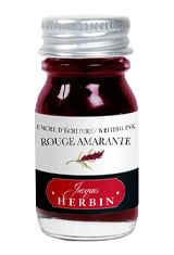 Rouge Amarante J Herbin Bottled Ink(10ml) Fountain Pen Ink