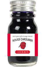 Rouge Caroubier J Herbin Bottled Ink(10ml) Fountain Pen Ink