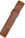 Royce 1 Slot Leather Single Pen Carrying Cases in Tan