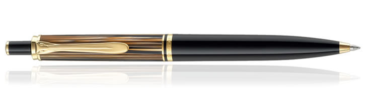 Pelikan Souveran K400 Tortoiseshell Brown Ballpoint Pens
