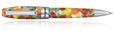 Montegrappa Fortuna Mosaico Ballpoint Pens in Moscow Steel & Multi