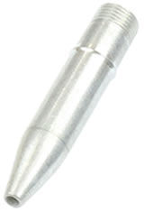Tumbled Raw Aluminum Karas Kustoms Render K Grip Pen Parts