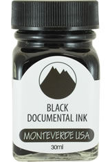 Black Permanent  Monteverde Bottled Ink(30ml) Fountain Pen Ink