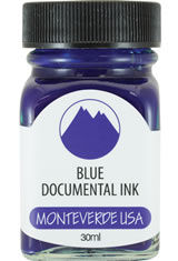 Blue Permanent Monteverde Bottled Ink(30ml) Fountain Pen Ink