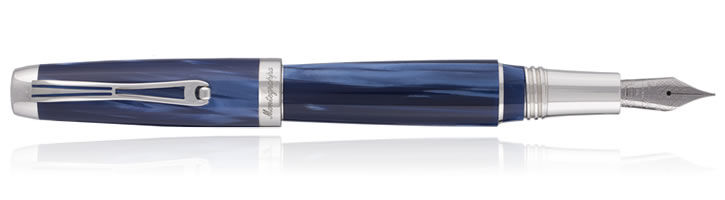 Blue Montegrappa Passione Fountain Pens