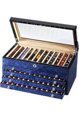 Blue Venlo 60 Pen Rests & Display Cases