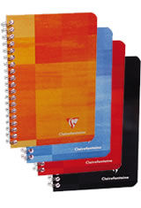 Random Clairefontaine A5 Classic Spiral Memo & Notebooks